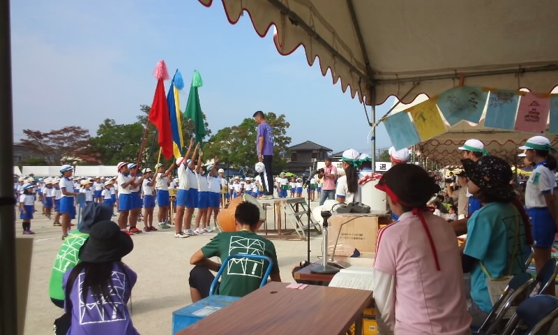 鏡山小学校運動会 唐津市議会議員 田中秀和 の独り言