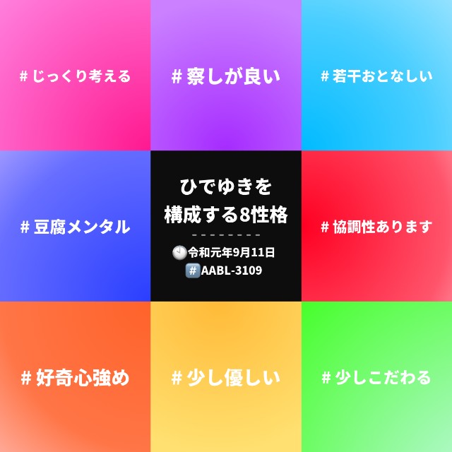 性格診断mgram ろくでもない理論 性格診断mgram ろくでもない理論