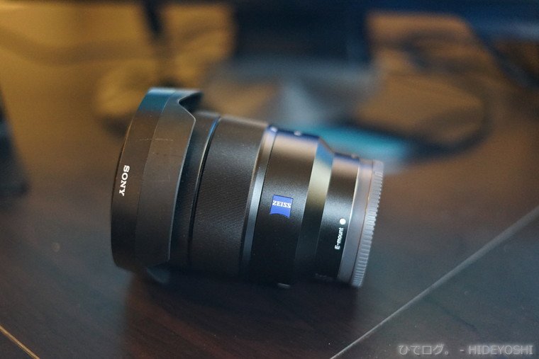 フルサイズ対応のEマウント用広角レンズ、SEL1635Zを購入しました 