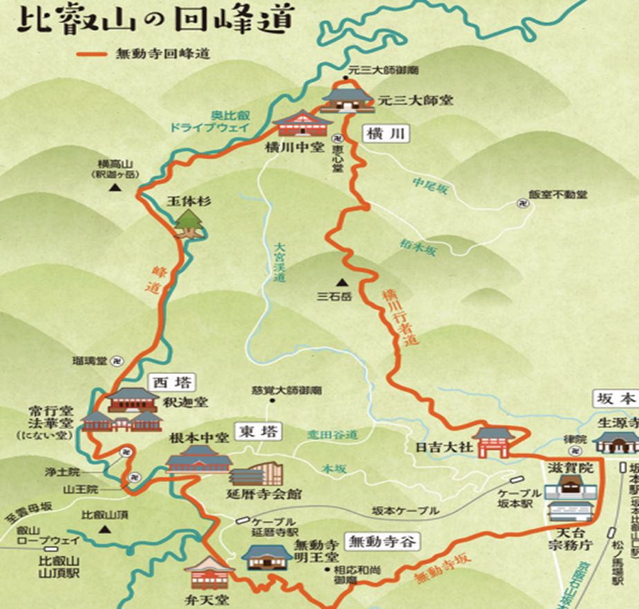 千 日 回 峰行