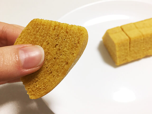 f:id:higahiga17:20180307173634j:plain 不揃いバウム さつまいも