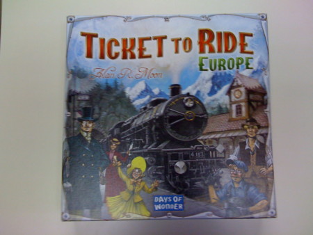 Ticket to Ride EUROPE／乗車券 ヨーロッパ