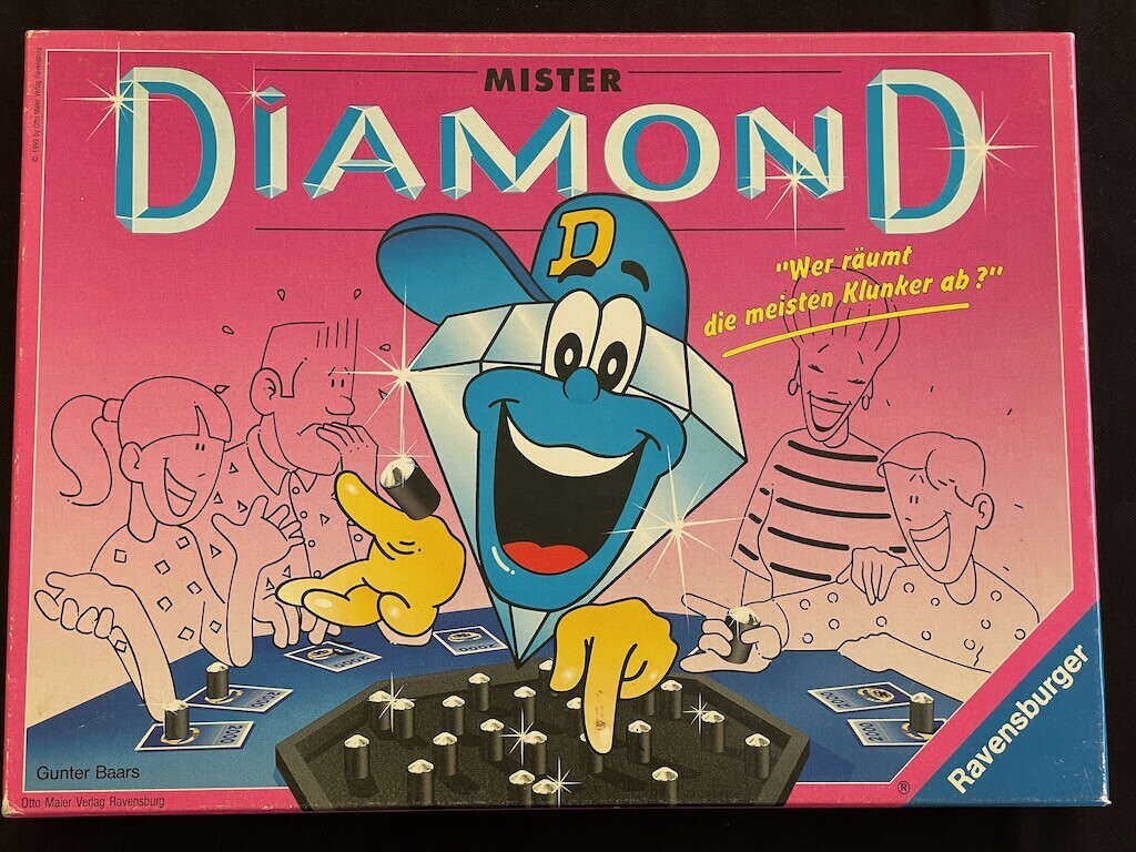 ボードゲーム　[日本語訳無し] ミスターダイヤモンド (Mister Diamond) ミスターダイヤモンド | HANAYAMA ONLINE STORE