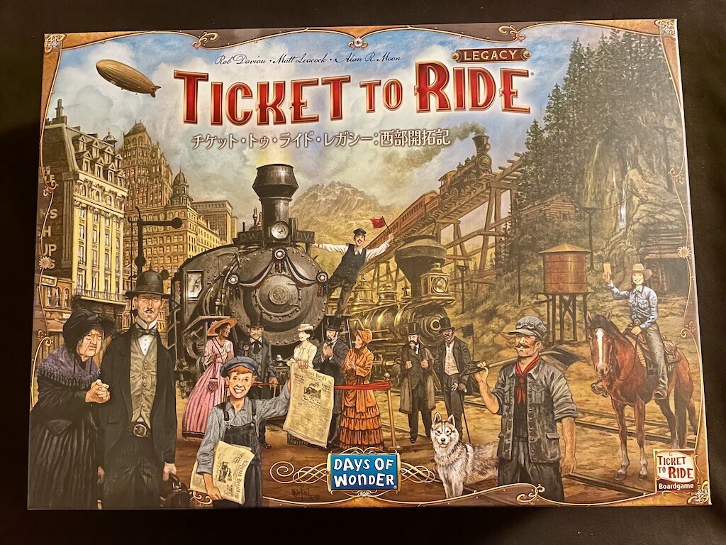 チケット・トゥ・ライド・レガシー：西部開拓記／Ticket to Ride