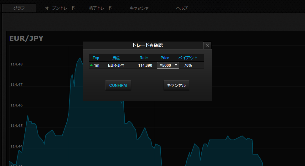 オプションビットのアルゴビットが遂に復旧！１０回連続で取引した結果