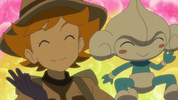 新アニポケ第14話 初イッシュ地方 遺跡でレイドバトル 感想 透明ブログ