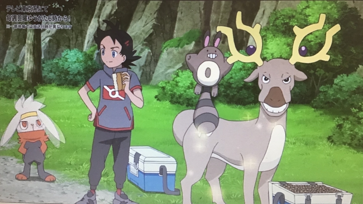 新アニポケ第23話 大パニック サクラギパーク 感想 透明ブログ