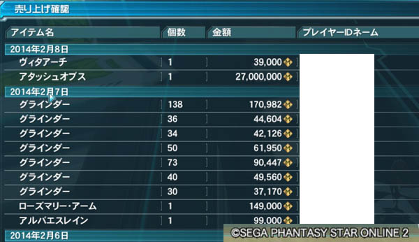 Pso2 小金が手に入ったので つれづれなる日記