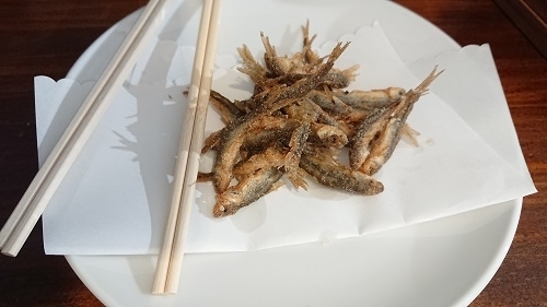 f:id:hijiri_n:20190310184303j:plain 川魚のフライ
