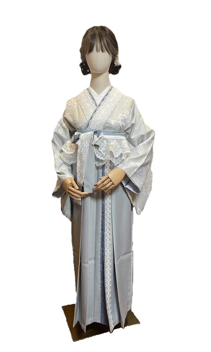 レンタル卒業袴　可愛い卒業袴レンタル　レース卒業袴