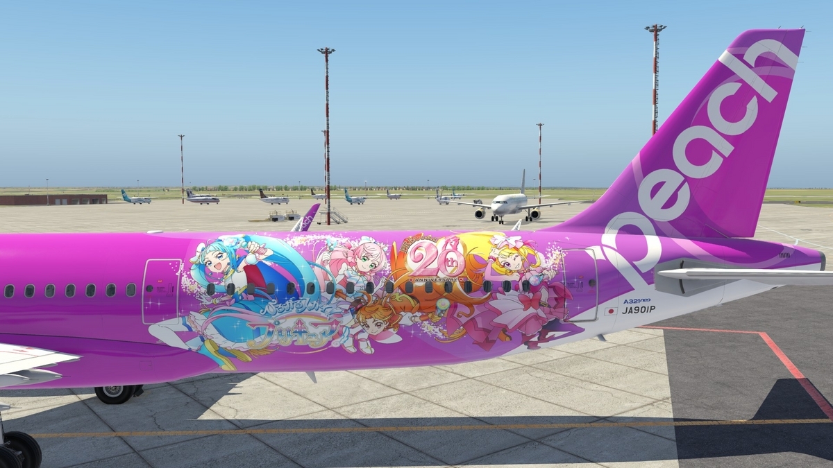 A321プリキュアジェット - hikamin's blog趣味ざんまい！