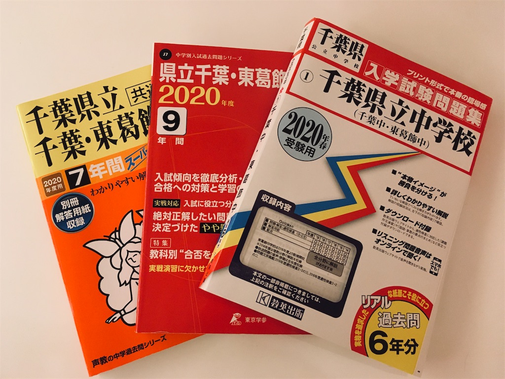 東葛中の過去問選び - 東葛中合格への道
