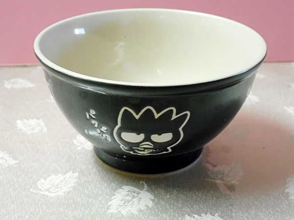 バッドばつ丸くんお茶碗