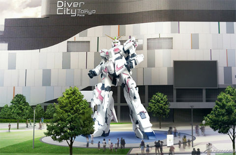 お台場の 実物大ユニコーンガンダム はいつ 場所は 最寄駅は にゅいんたれすと