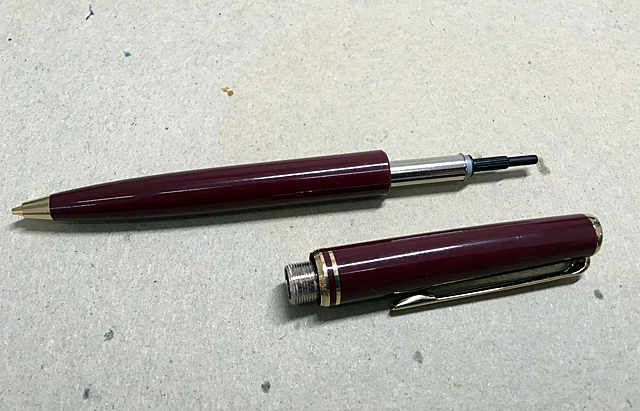 回転式ペンシルの修理 Montblanc Classic 筆記具工房のブログ