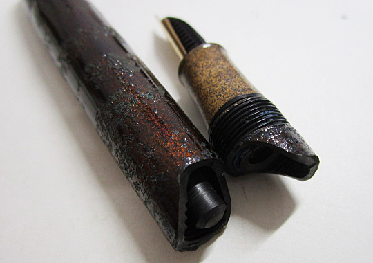 インク止め式の胴軸修理（製作） - 筆記具工房 ロジューラのブログ