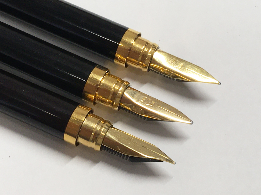 S.T. Dupont 万年筆 ダークブラウン　ポルトプリューム　フラーメ S.T. Dupont 万年筆 ダークブラウン ポルトプリューム フラーメ