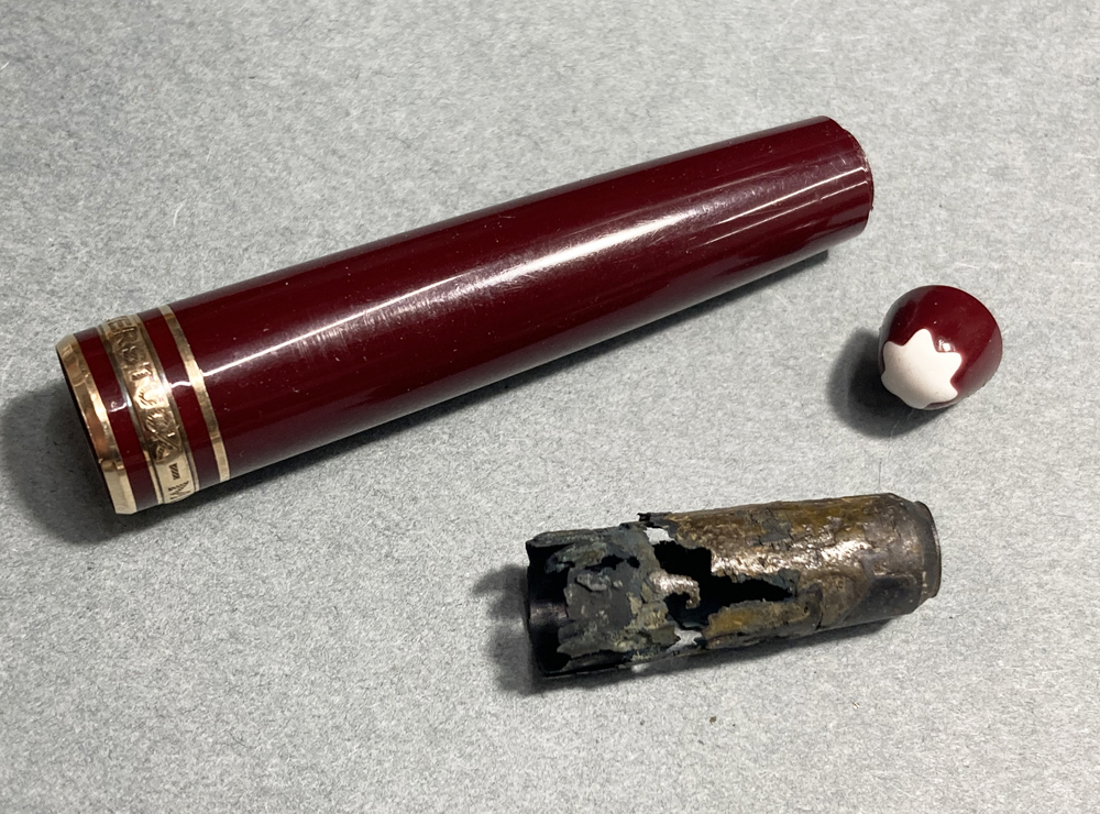 万年筆のインナーキャップ修理 / Montblanc #144 - 筆記具工房