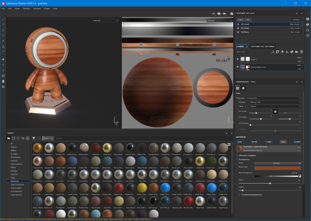 Substance Painter 18の基礎レベルをざっくりと ペイントする上での基礎知識 Hildsoft開発日誌