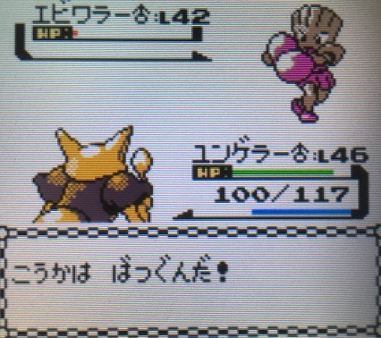ポケモン金銀 軟弱なパーティーで四天王に挑んでみたその2 攻略日記 くろねこの暇つぶしブログ