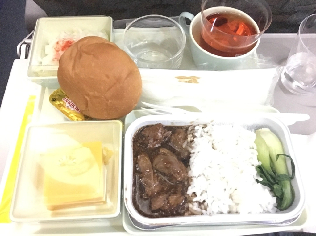 ベトナム航空の機内食