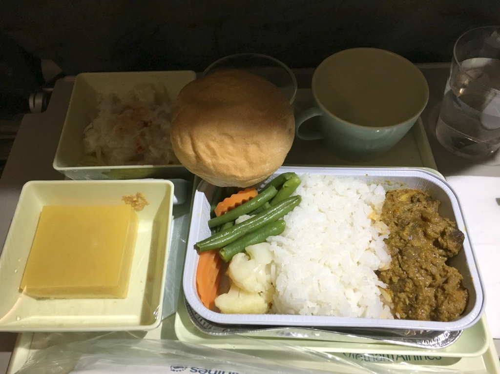 ベトナム航空の機内食