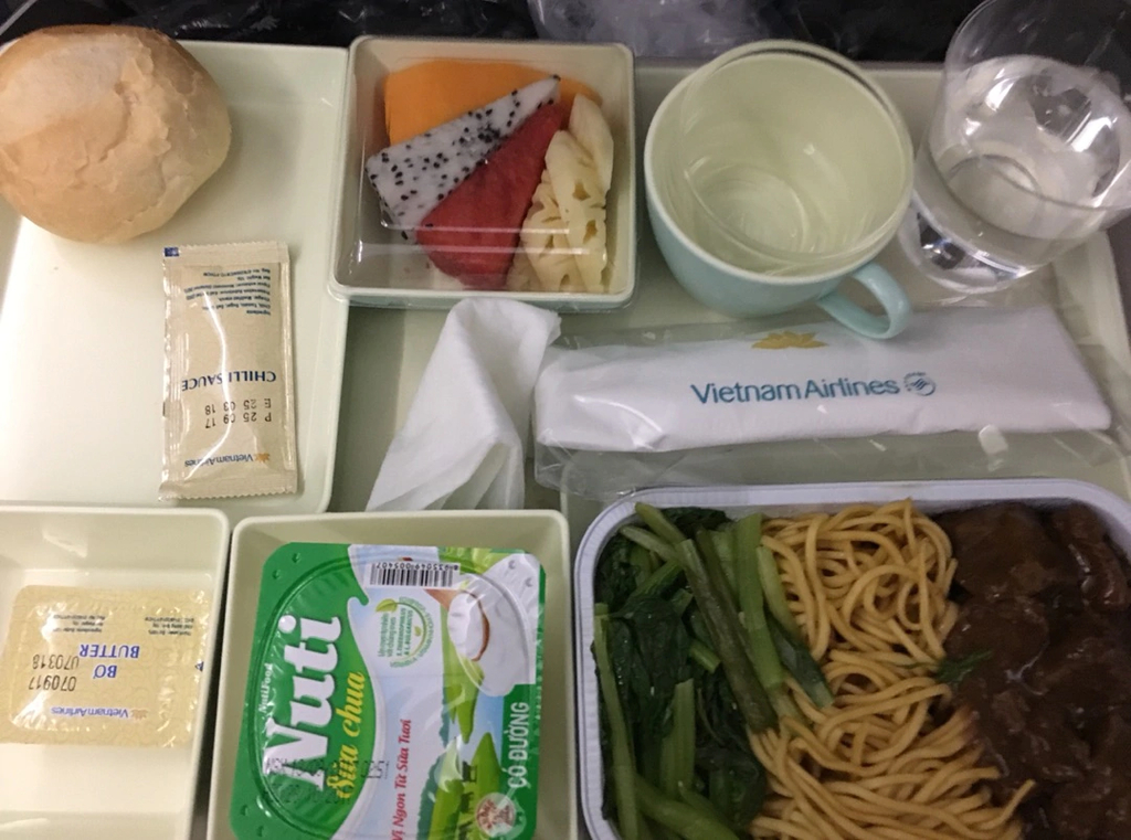 ベトナム航空の機内食