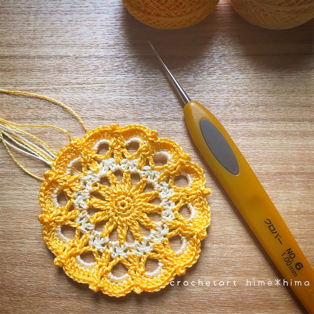 100ドイリー 86枚目の編み図完成しました クロッシェレース作家 Hime Himaのブログ
