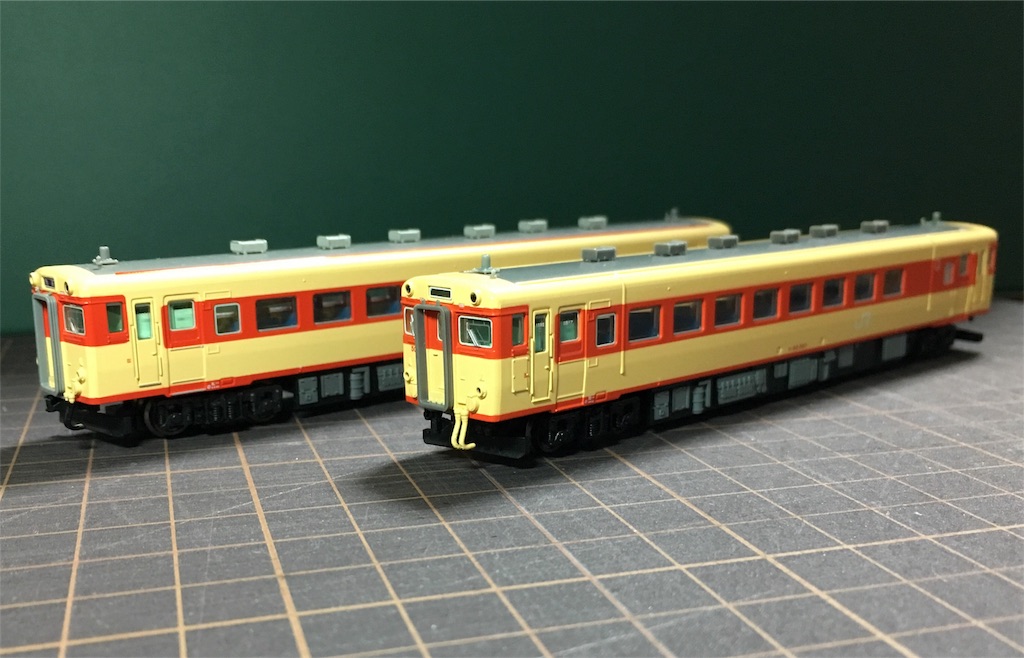 そろそろNゲージ車両の整備にかからんと・・・深名線と札沼線のキハ