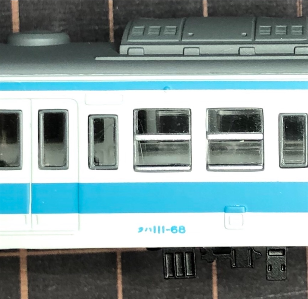 今さらのBトレ 1976年夏の紀州路 113系新快速にもインレタを貼る