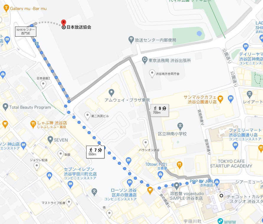 PARCOあたり