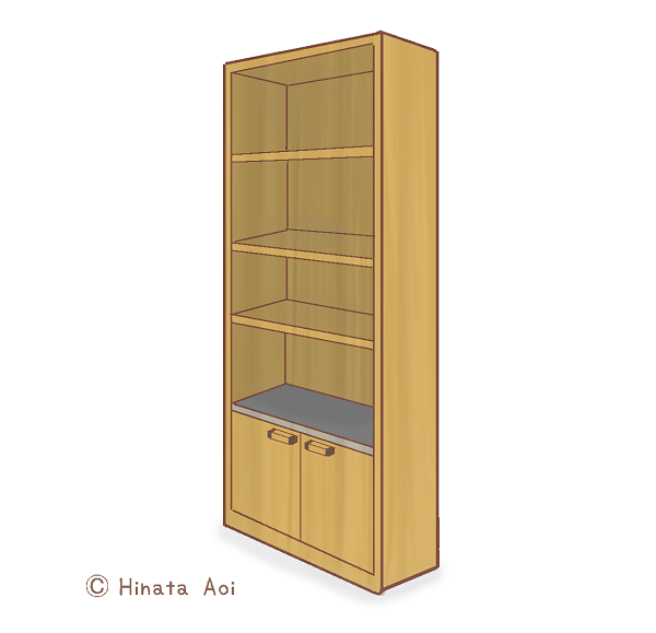 f:id:hinataaoi: a bookshelf f:id:hinataaoi:20170626170012p:plain