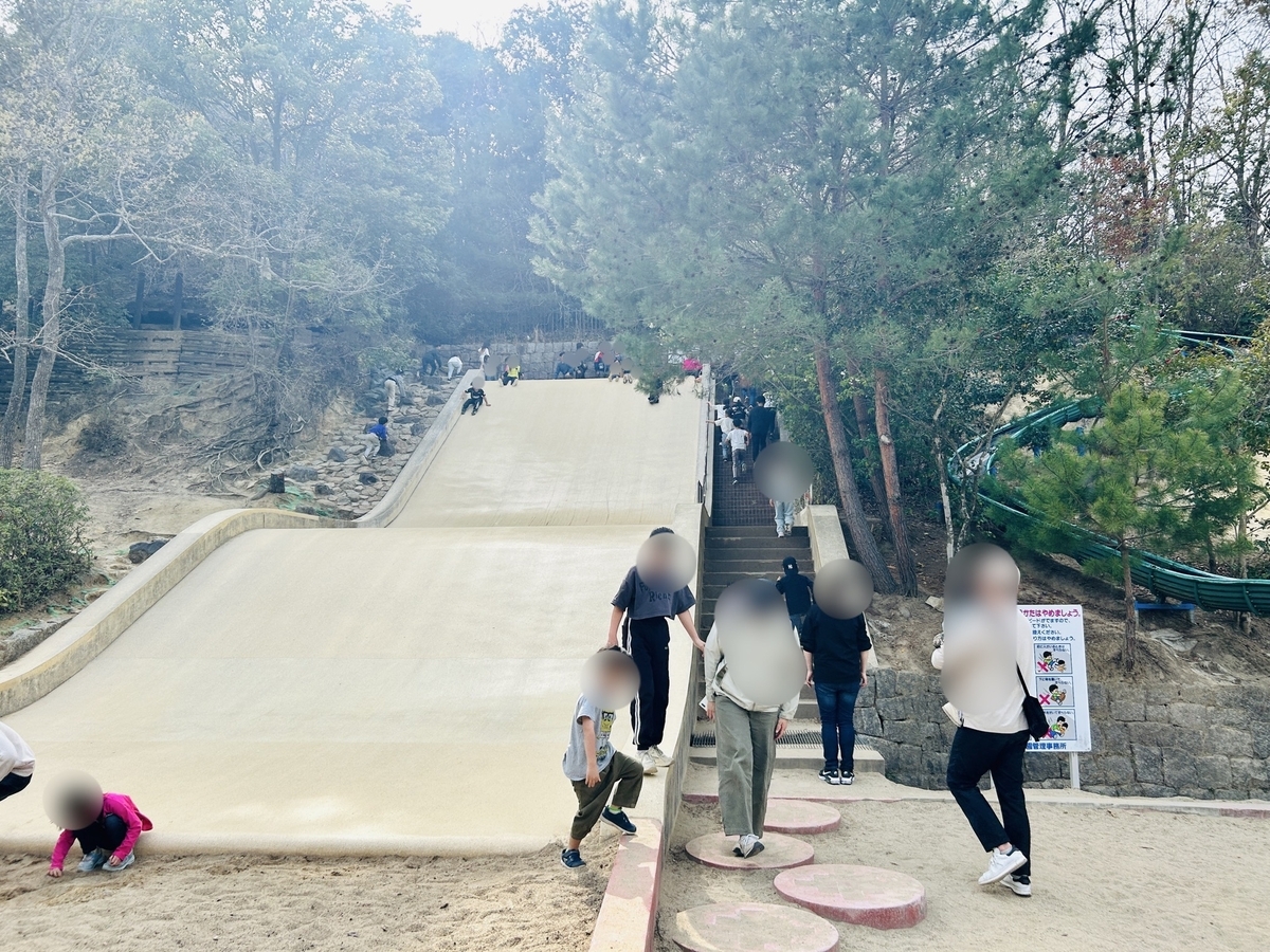 錦織公園・やんちゃの里の滑り台