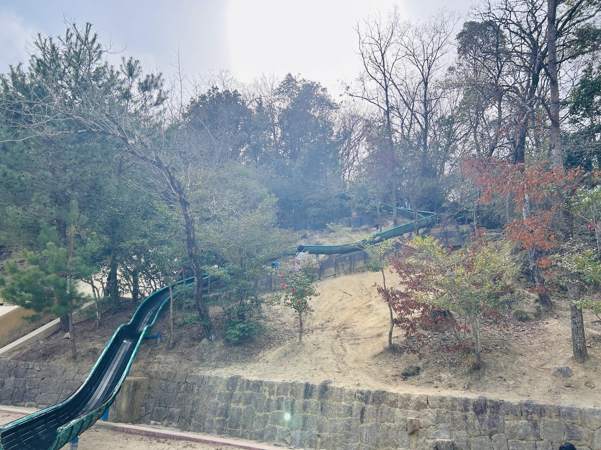 錦織公園・やんちゃの里の滑り台