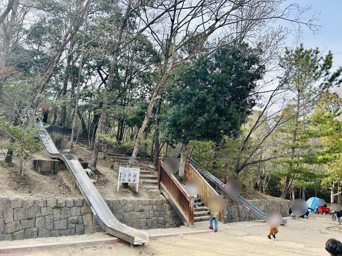 錦織公園・やんちゃの里の滑り台