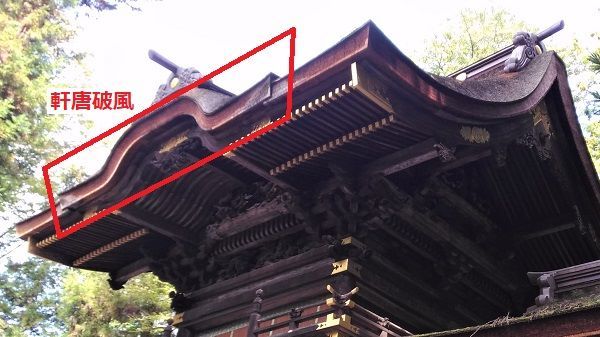 寺社の基礎知識 破風の意匠 甲信寺社宝鑑