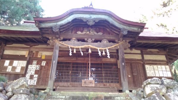 福地八幡神社(北下條)の拝殿