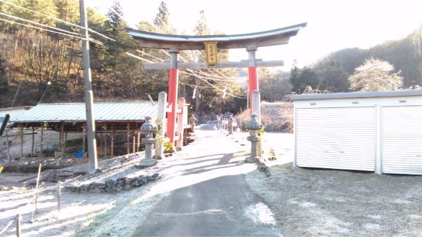 松尾神社の入口鳥居