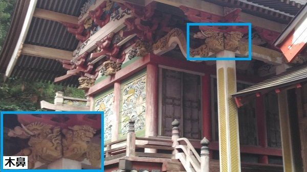 菅原神社の正面左側