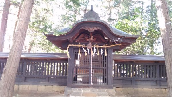 都波岐神社の拝所