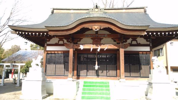 三嶋神社の拝殿