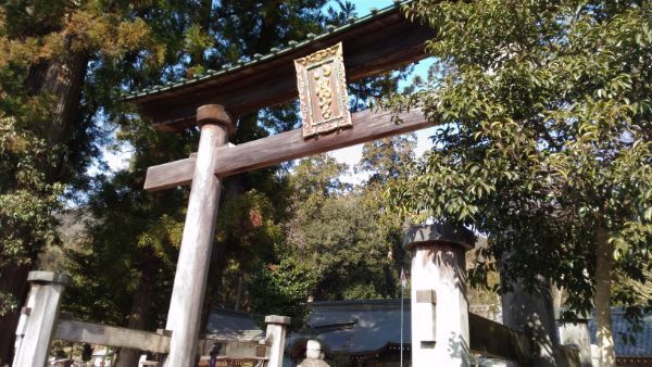 足助八幡宮の鳥居