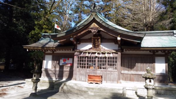 足助神社の拝殿