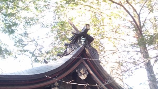 住吉神社本殿の大棟