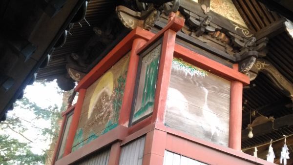 住吉神社本殿の左後方