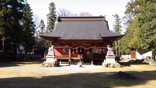 佐良志奈神社拝殿