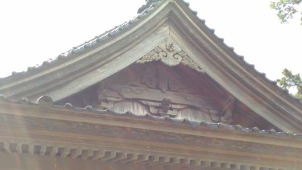 秋葉神社の破風