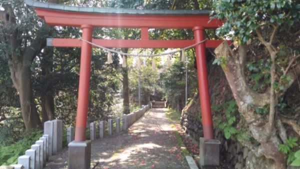 江野神社参道