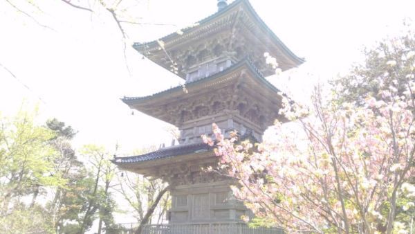 三重塔の全体図