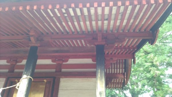 若宮八幡神社本殿向拝